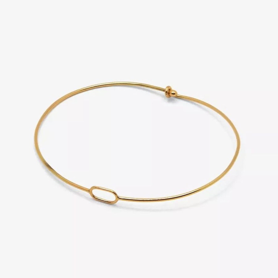 Femme Gilbert Gilbert Bracelets Or | Jonc Loop 25