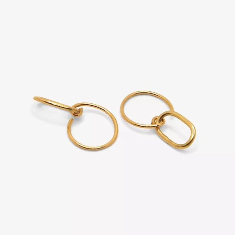 Femme Gilbert Gilbert Boucles D'Oreilles Or | Boucles D'Oreilles Loop 11