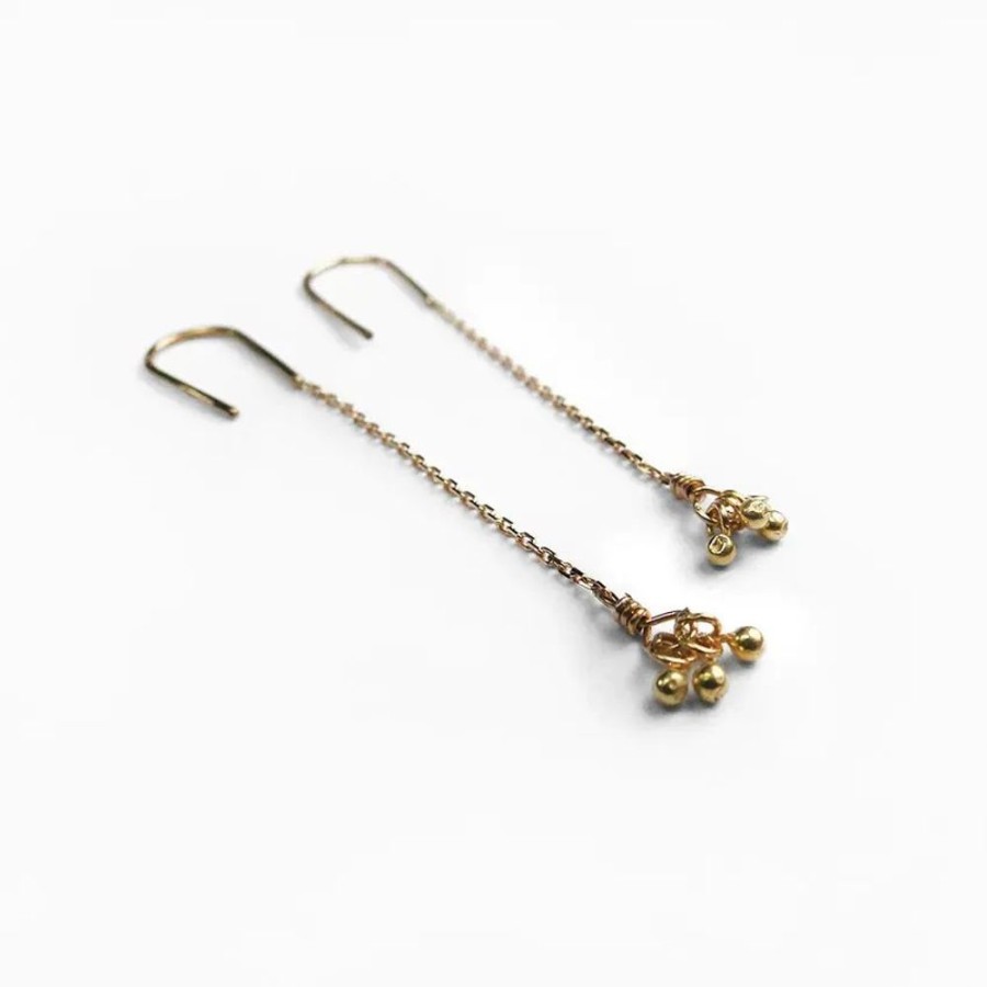 Femme Gilbert Gilbert Boucles D'Oreilles Or | Boucles D'Oreilles Bulle 19