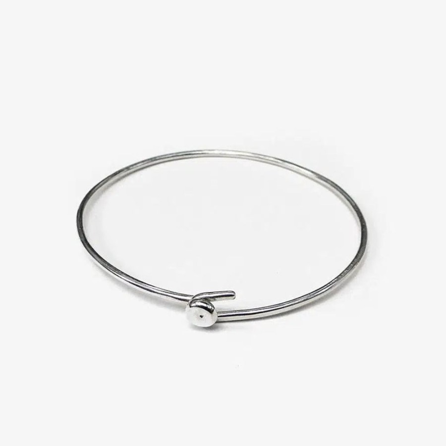 Femme Gilbert Gilbert Bracelets Argent | Jonc Twin 30 Femme