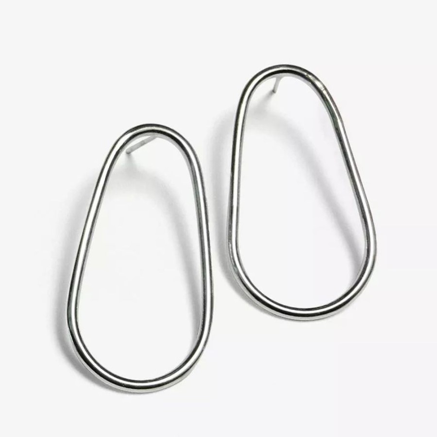 Femme Gilbert Gilbert Boucles D'Oreilles Argent | Boucles D'Oreilles Vingt-Dixiemes 1