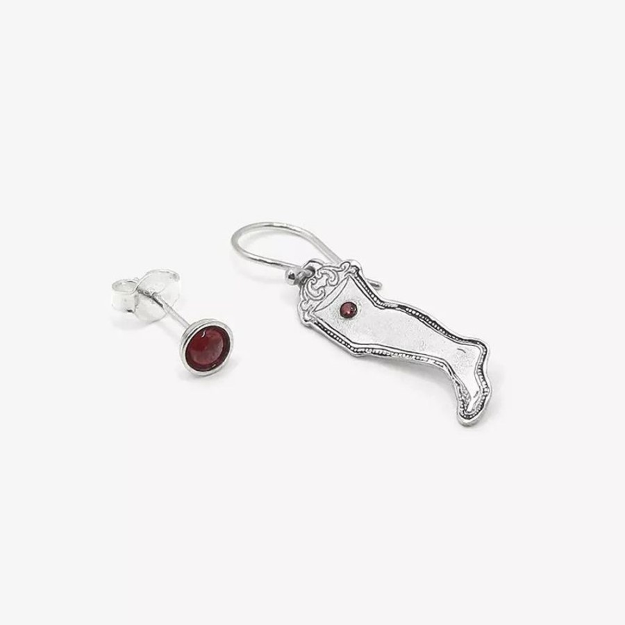 Femme Gilbert Gilbert Boucles D'Oreilles Argent | Boucles D'Oreilles Chance 12