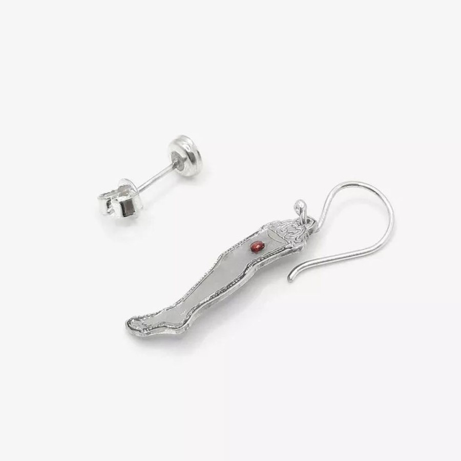 Femme Gilbert Gilbert Boucles D'Oreilles Argent | Boucles D'Oreilles Chance 12