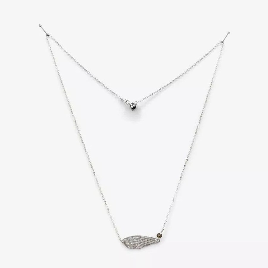 Femme Gilbert Gilbert Colliers Argent | Collier Chance 47