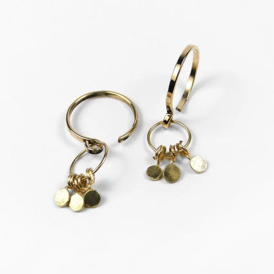 Femme Gilbert Gilbert Boucles D'Oreilles Or | Boucles D'Oreilles Moon