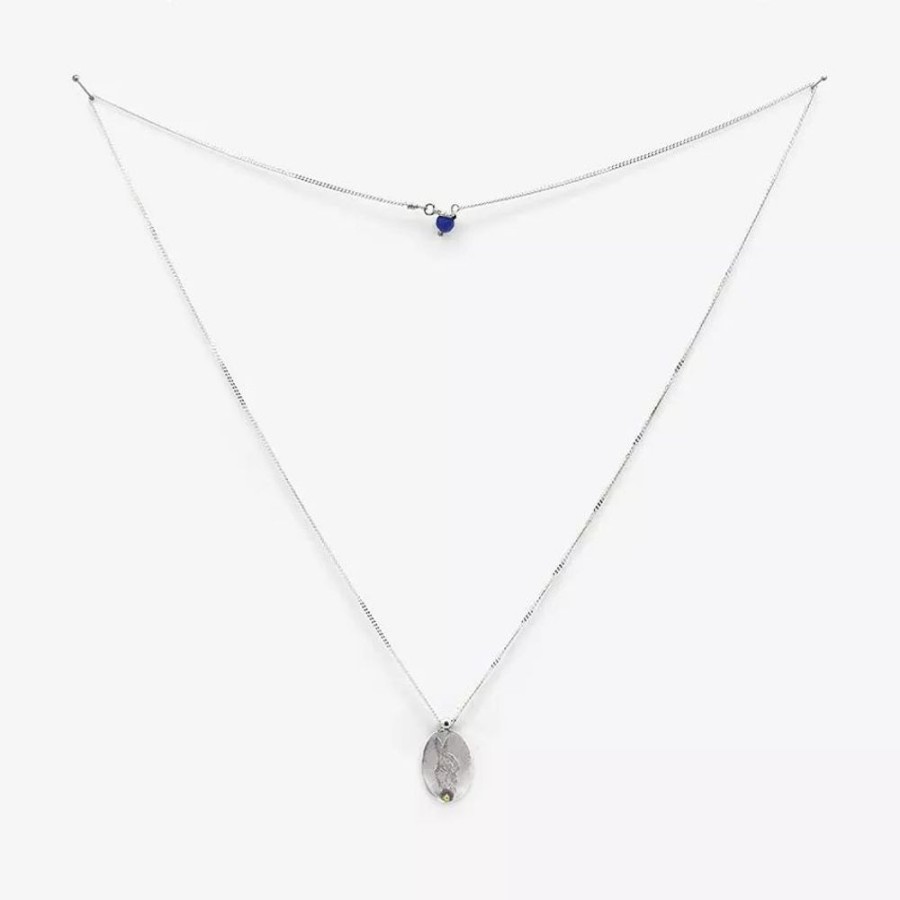 Femme Gilbert Gilbert Colliers Argent | Collier Chance 40