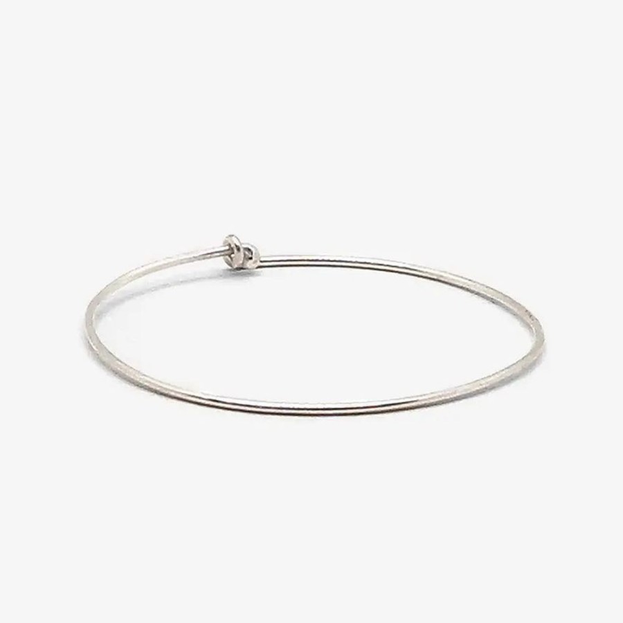 Femme Gilbert Gilbert Bracelets Argent | Jonc Simple Femme