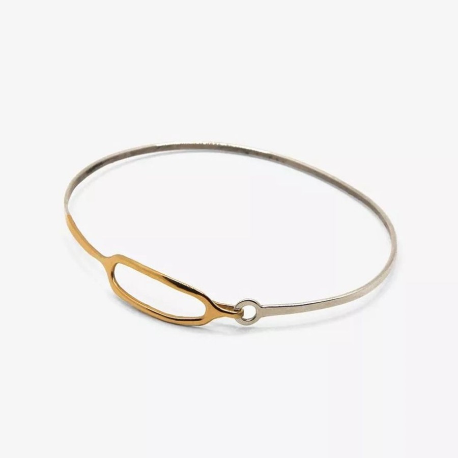 Femme Gilbert Gilbert Bracelets Or | Jonc Loop 24