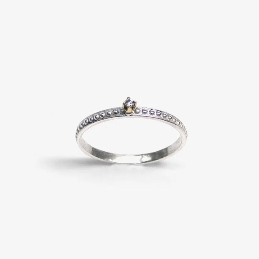 Femme Gilbert Gilbert Bagues Or | Bague Diamonds 1 Dots