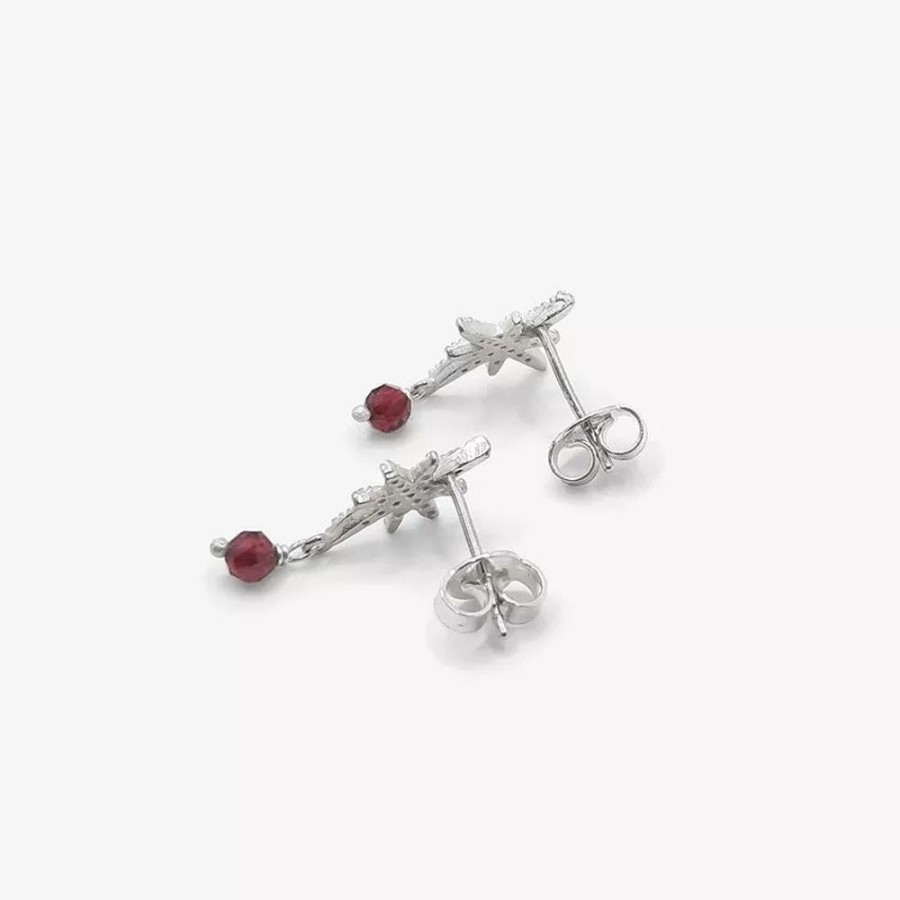 Femme Gilbert Gilbert Boucles D'Oreilles Argent | Boucles D'Oreilles Chance 16